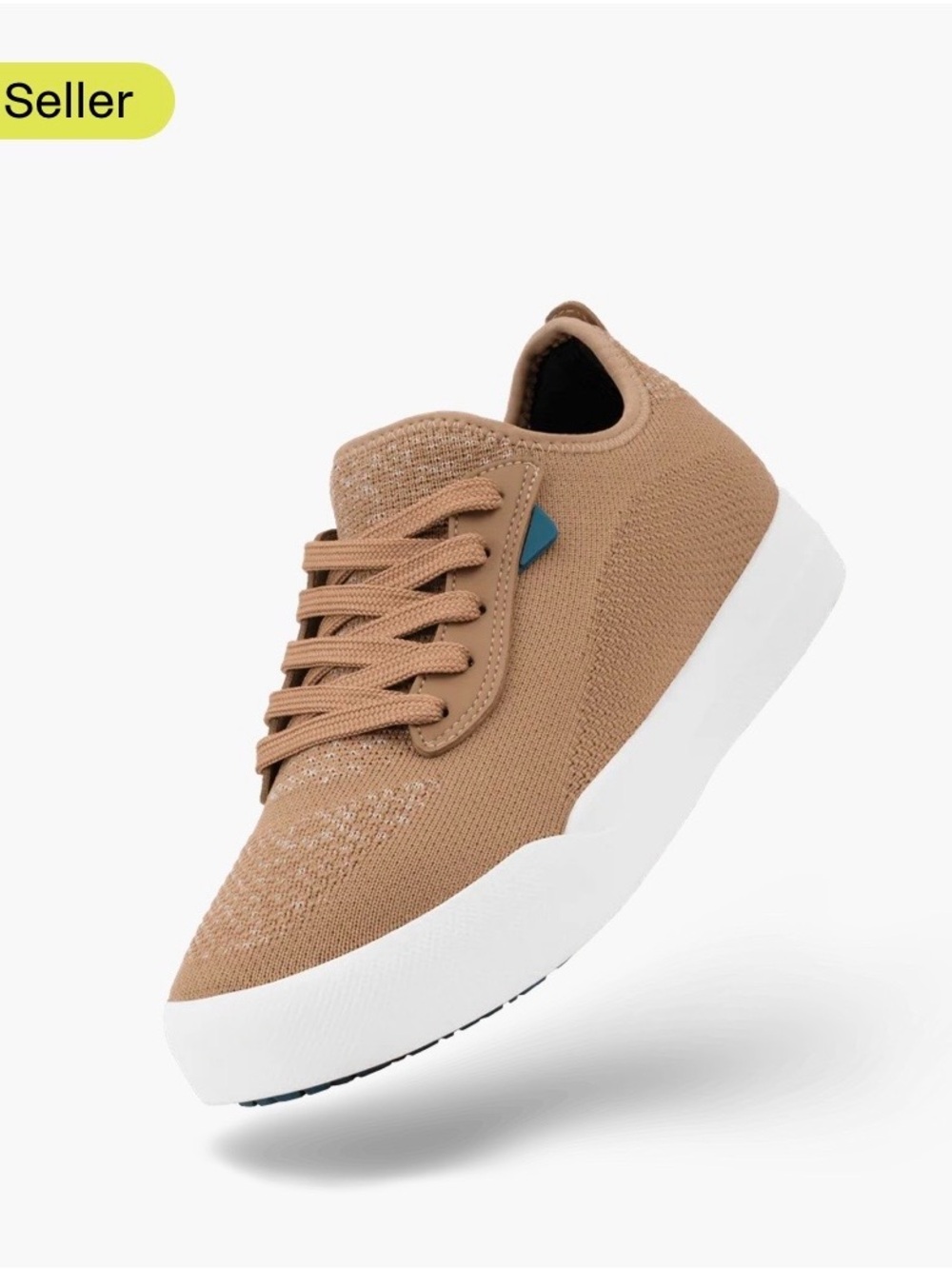 Vessi Women's Waterproof Sneaker in Oak Brown